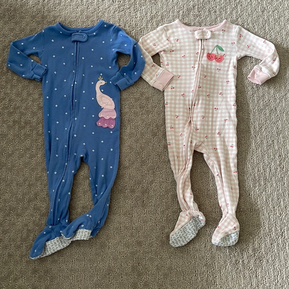 Baby Girl Footie Pajamas